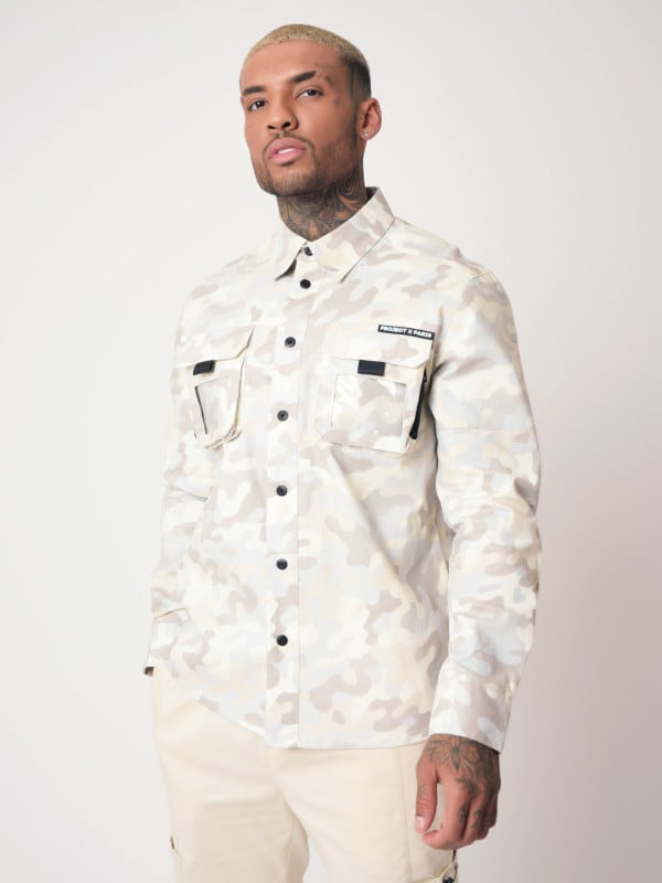 project x paris Chemise imprimé camouflage