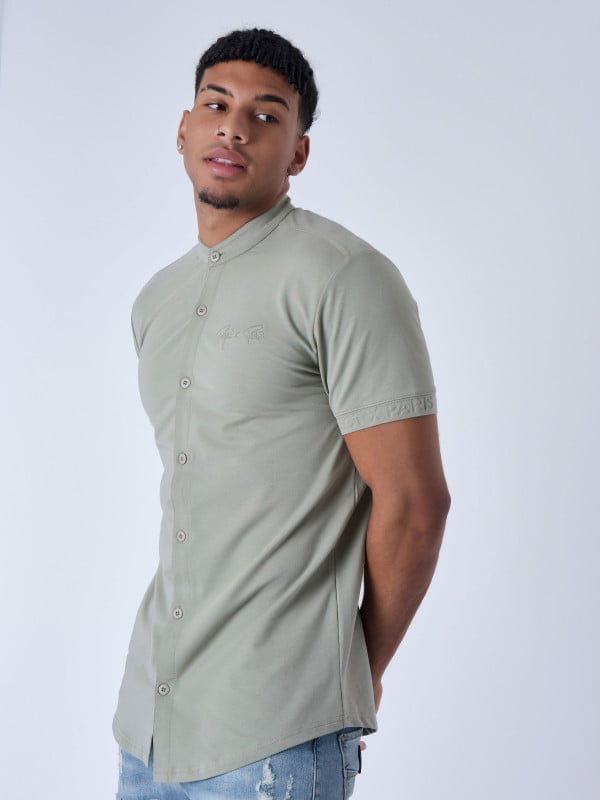 project x paris Chemise Manches courtes Col Mao