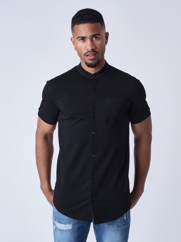 project x paris Chemise Manches courtes Col Mao