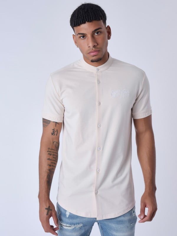 project x paris Chemise Manches courtes Col Mao