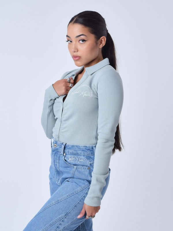 project x paris Chemise style col polo