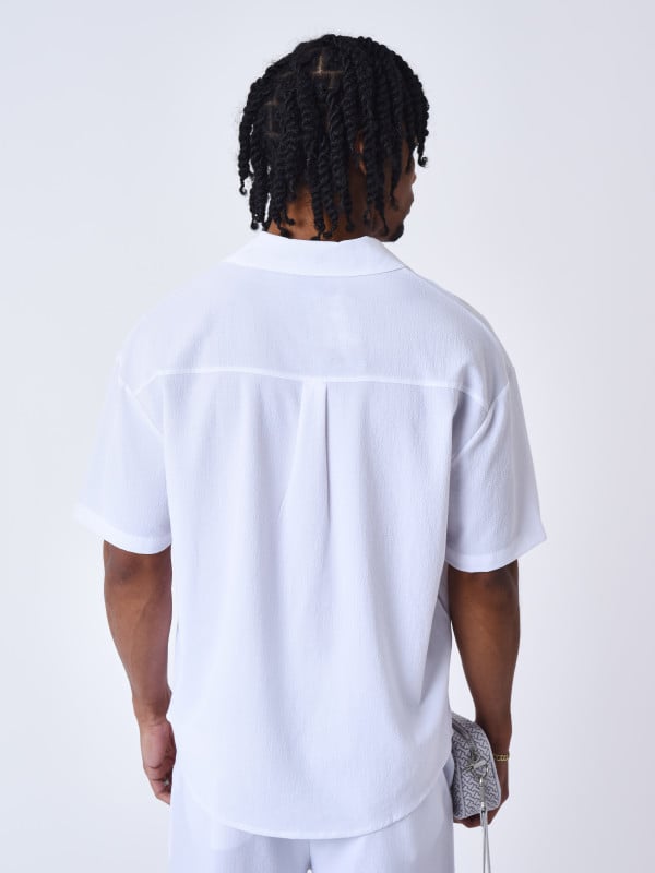 Project X Paris Chemise Texturé Brodé