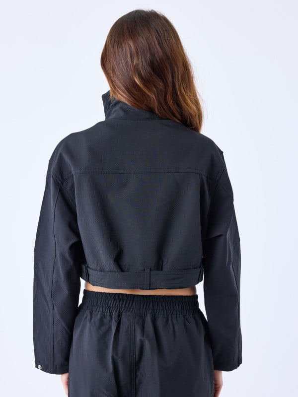 Project X Paris Coupe-vent Crop Zippé