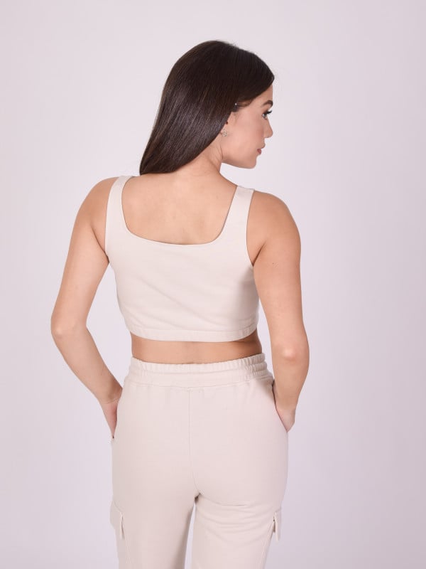 Project X Paris Crop Top Bretelle Large Basic