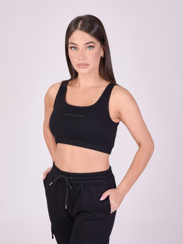 Project X Paris Crop Top Bretelle Large Basic