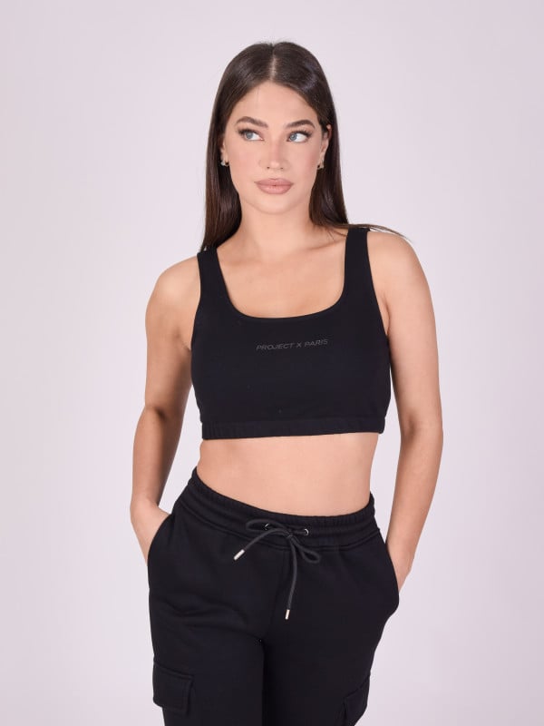 project x paris Crop top bretelle large basic