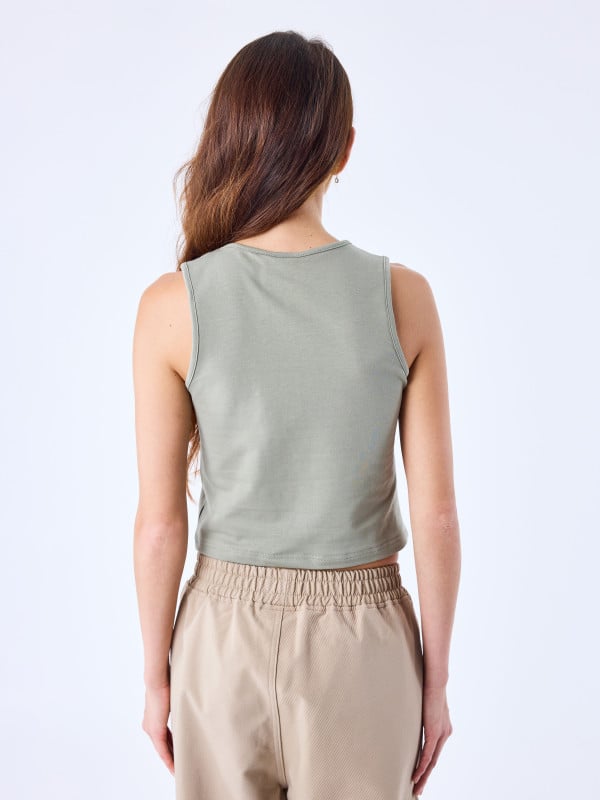 Project X Paris Crop Top Débardeur Signature