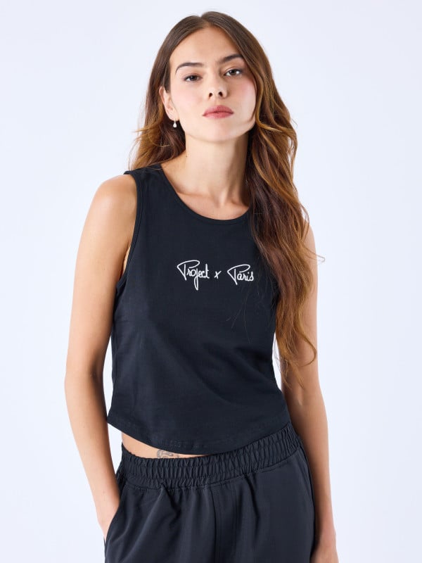 project x paris Crop top débardeur Signature