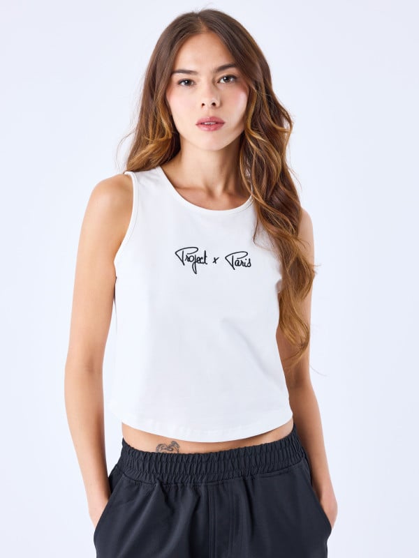 project x paris Crop top débardeur Signature