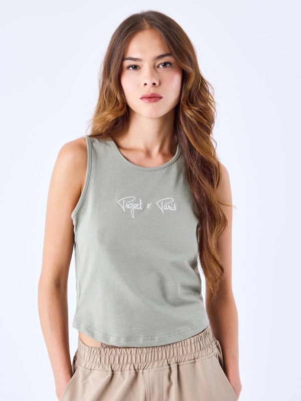 project x paris Crop top débardeur Signature