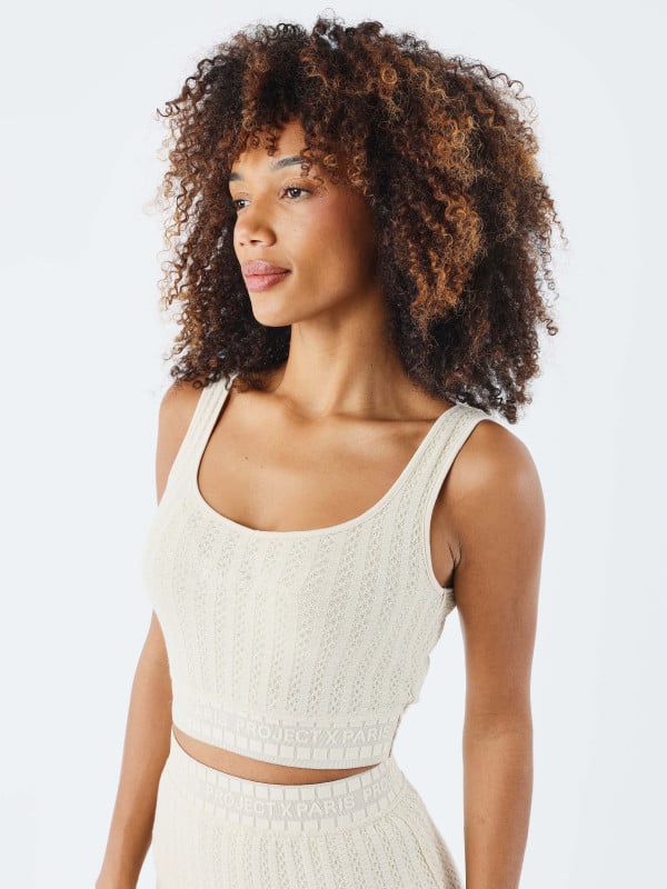 Project X Paris Crop Top Knit
