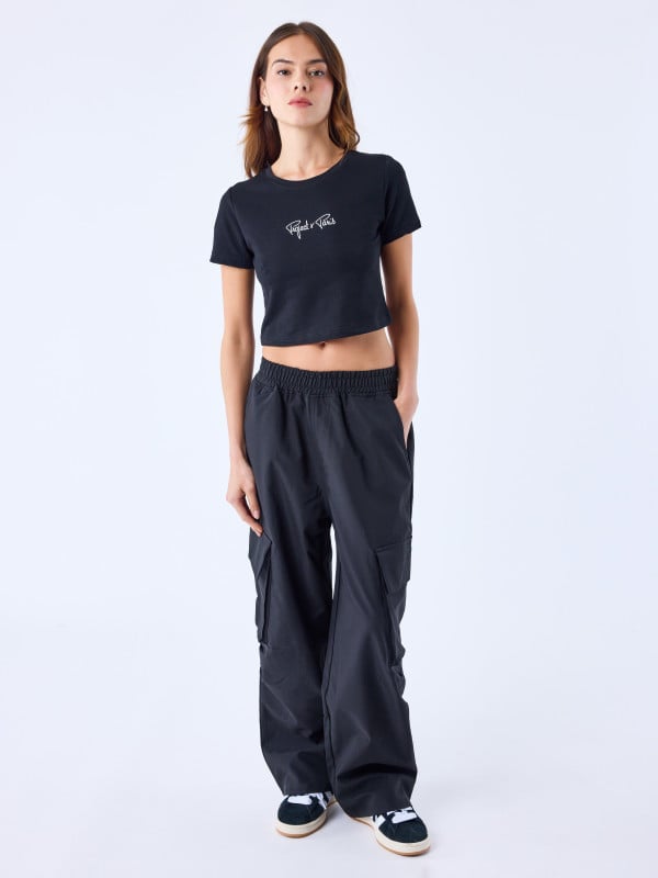 Project X Paris Crop Top Signature