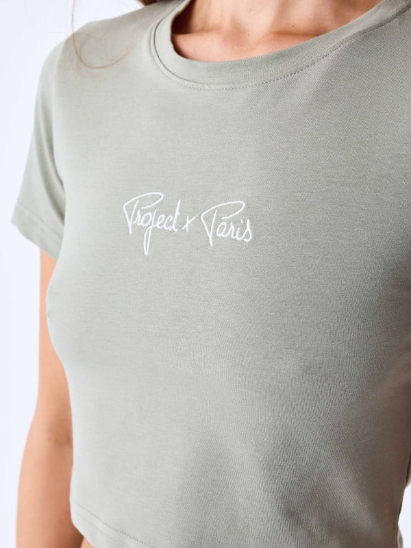 Project X Paris Crop Top Signature