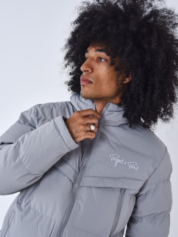 Project X Paris Doudoune à Poches Et Capuche