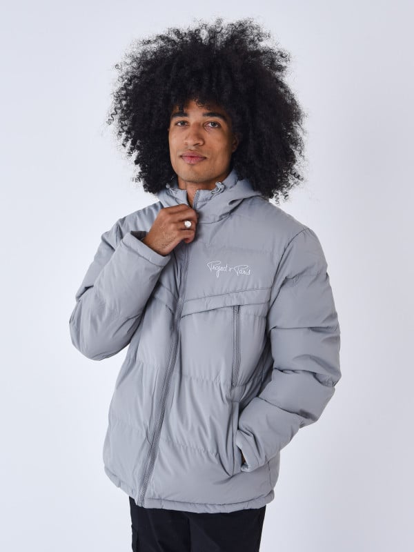 project x paris Doudoune à poches et capuche
