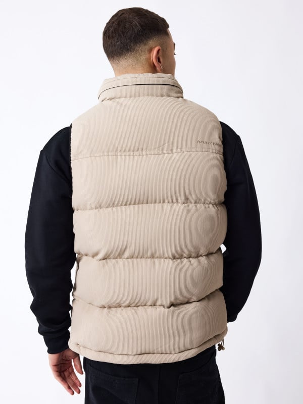 Project X Paris Doudoune Côtelé Sans Manches