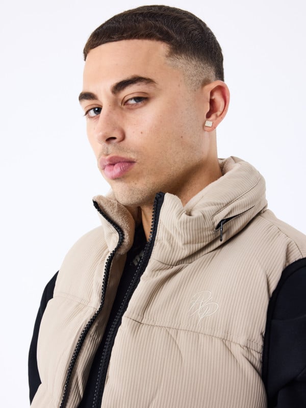 Project X Paris Doudoune Côtelé Sans Manches