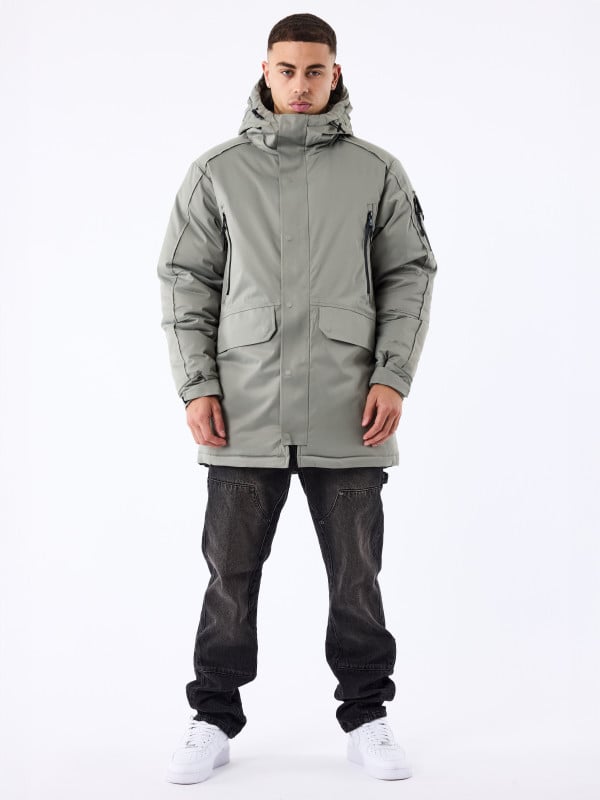 Project X Paris Doudoune Longue Multipoches