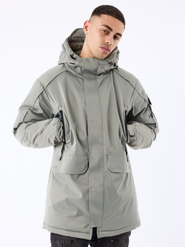 project x paris Doudoune longue multipoches