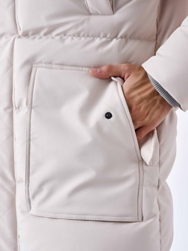 Project X Paris Doudoune Longue Multipoches