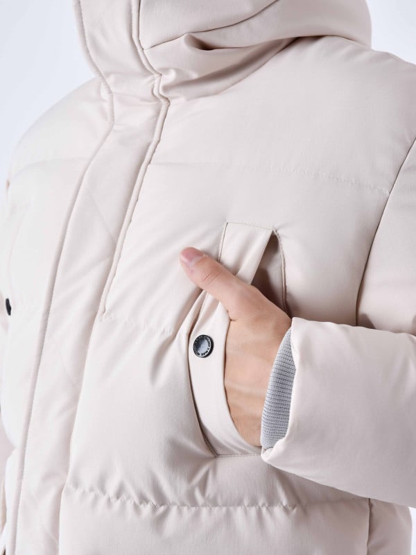 Project X Paris Doudoune Longue Multipoches