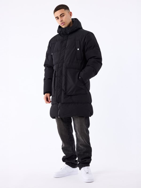 Project X Paris Doudoune Longue Multipoches