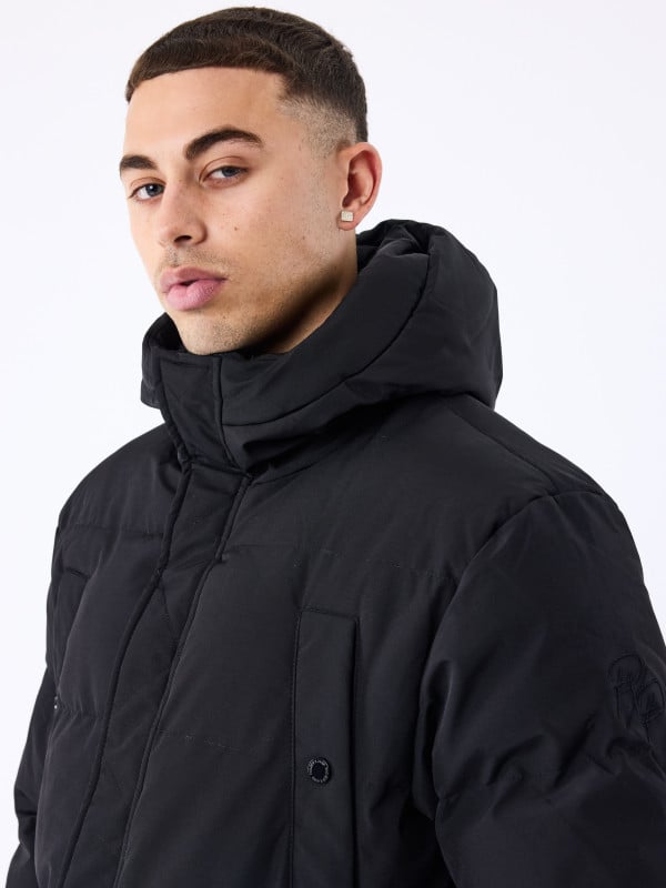 Project X Paris Doudoune Longue Multipoches