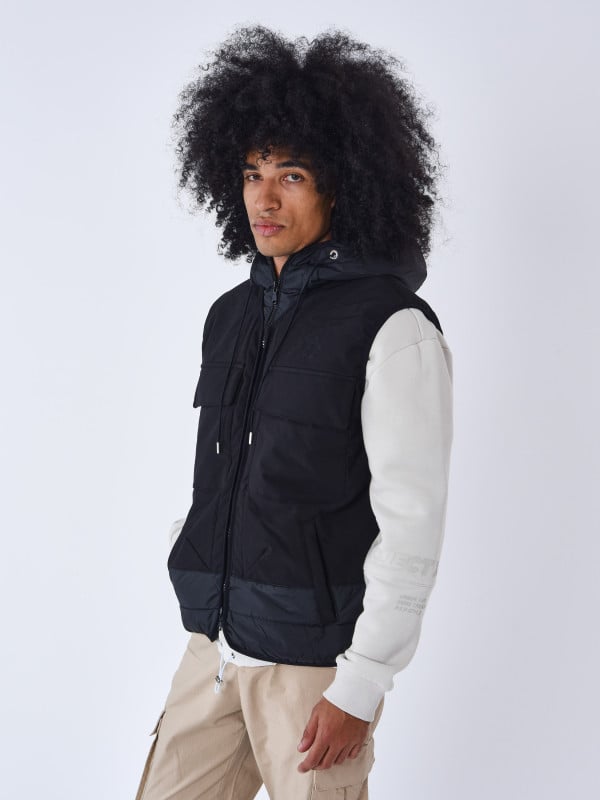 Project X Paris Doudoune Sans Manches Bimatière