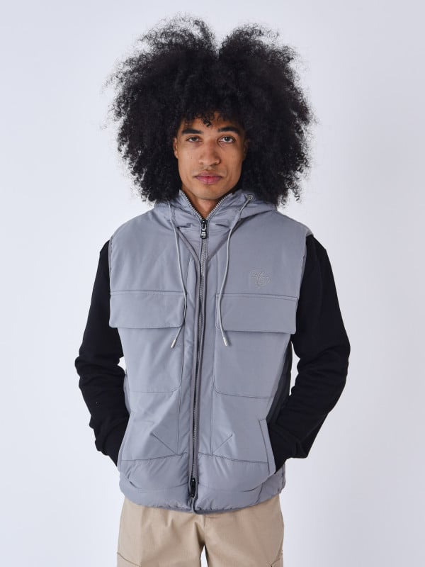 Project X Paris Doudoune Sans Manches Bimatière