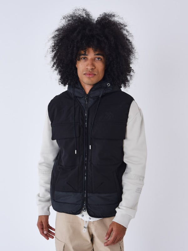 project x paris Doudoune sans manches bimatière