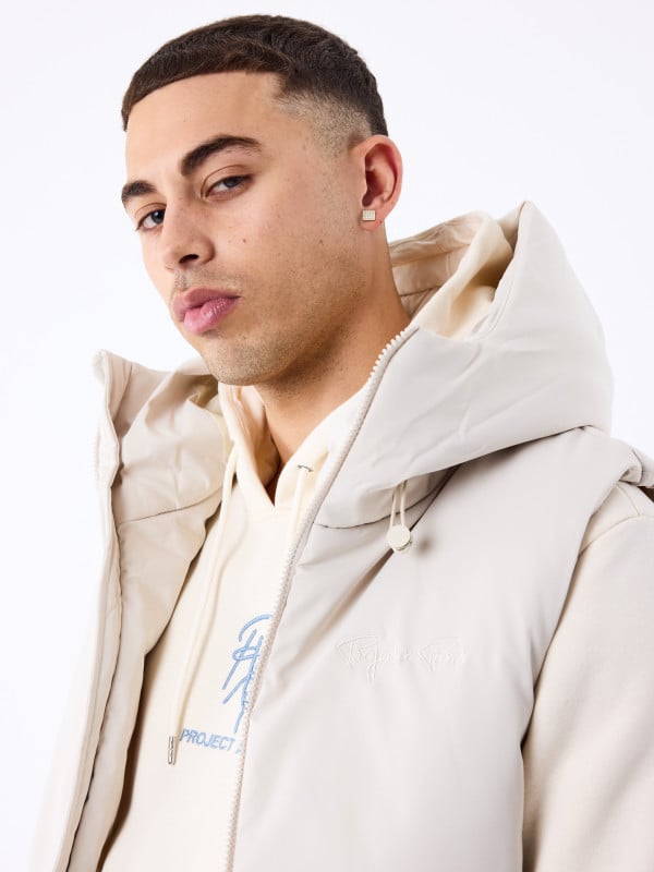 Project X Paris Doudoune Sans Manches Oversize