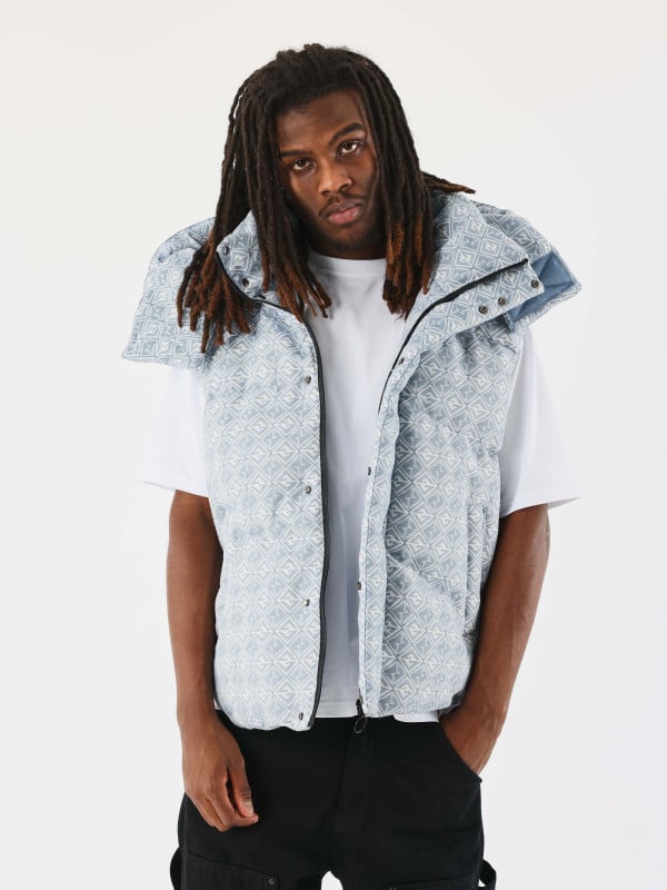 project x paris Doudoune sans manches oversize