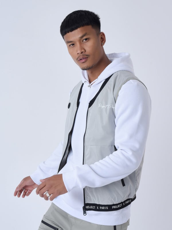 Project X Paris Gilet Sans Manche Zippé