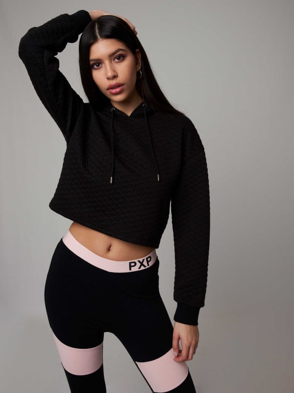 project x paris Hoodie crop top