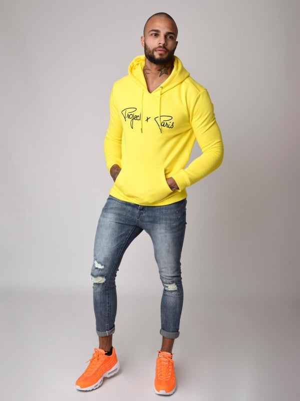 Project X Paris Jean Bleu Délavé Coupe Skinny