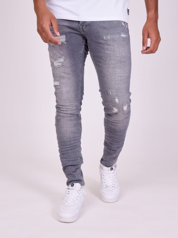 project x paris Jean skinny effet usé