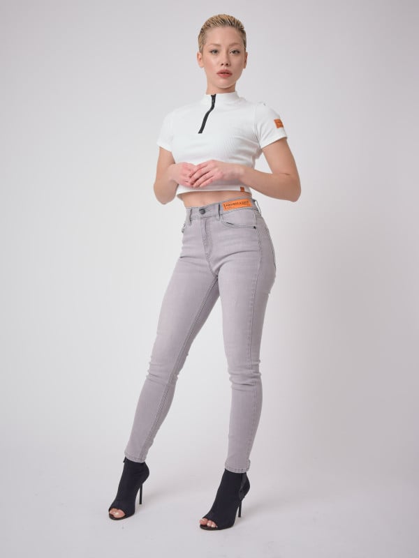 Project X Paris Jean Skinny Fit étiquette Logo