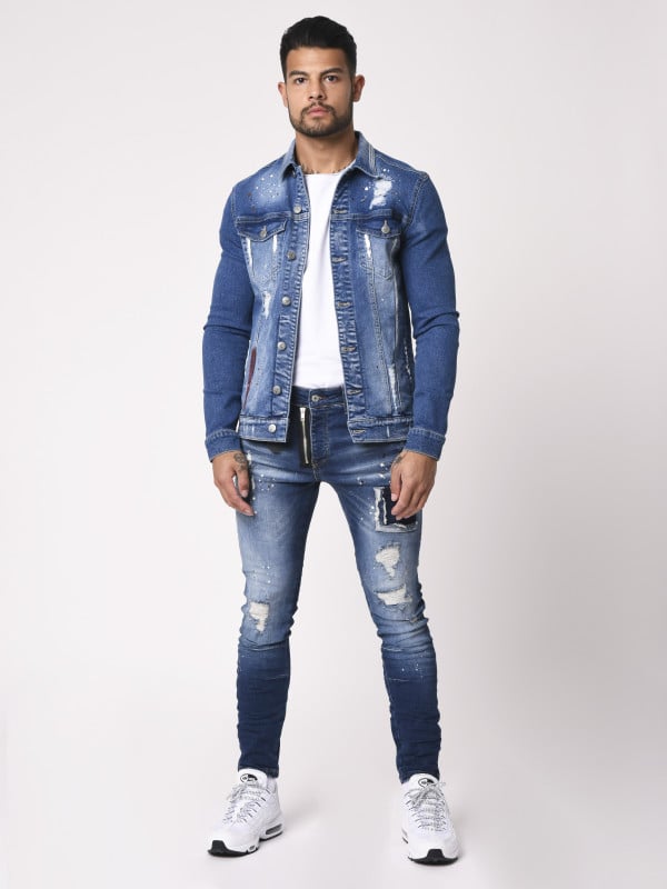 Project X Paris Jean Skinny Tacheté