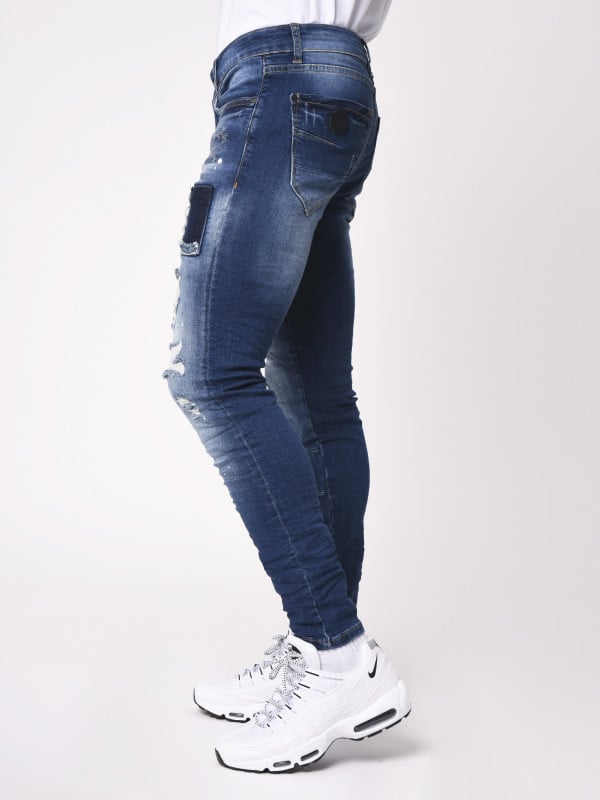 Project X Paris Jean Skinny Tacheté