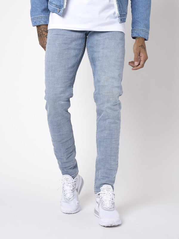 Project X Paris Jean Slim Basic Bleu Clair