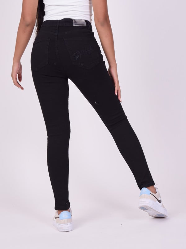 Project X Paris Jean Slim Basic Noir