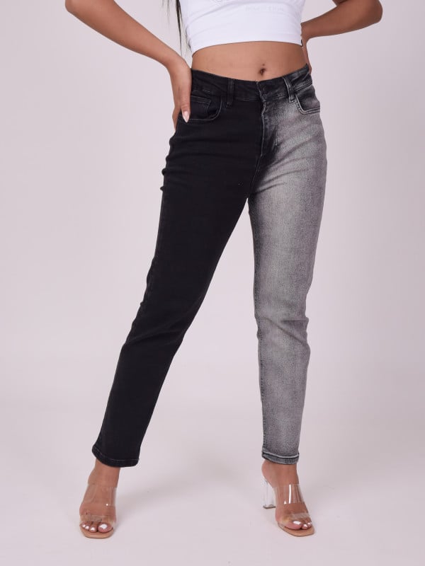 Project X Paris Jean Slim Bicolore