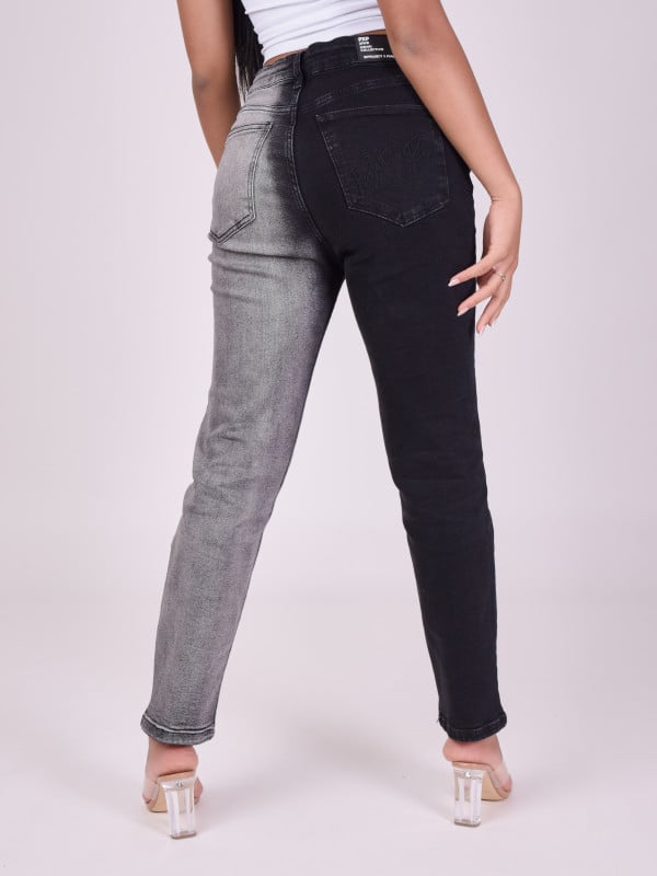 Project X Paris Jean Slim Bicolore