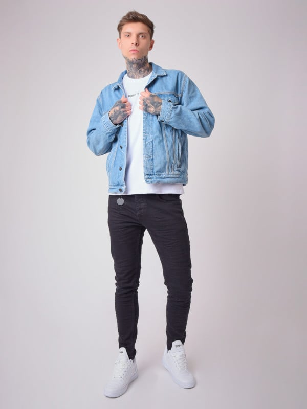 Project X Paris Jean Slim Fit Effet Froissé