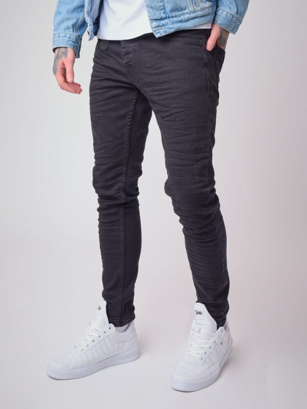 project x paris Jean slim fit effet froissé