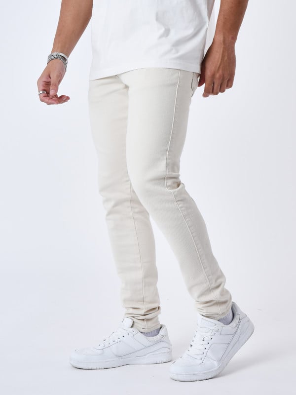 Project X Paris Jean Slim Surpiqûre Contrastée