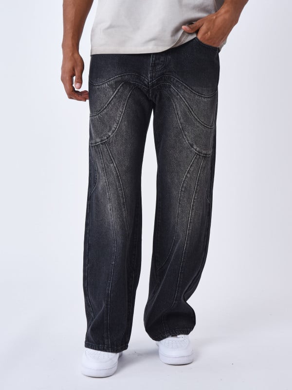 Project X Paris Jeans A Découpes Organique