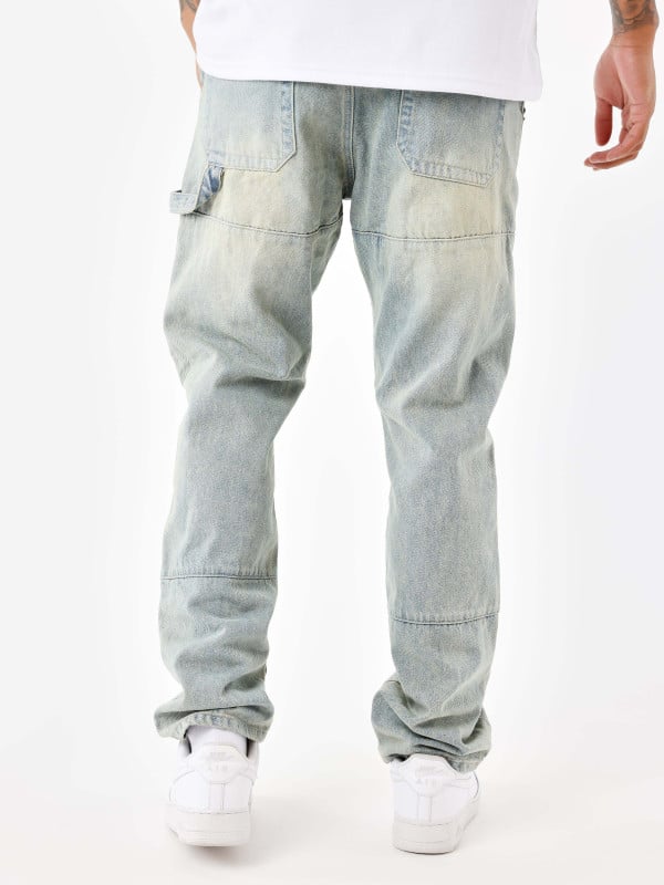 Project X Paris Jeans Ample à Détails Charpentier