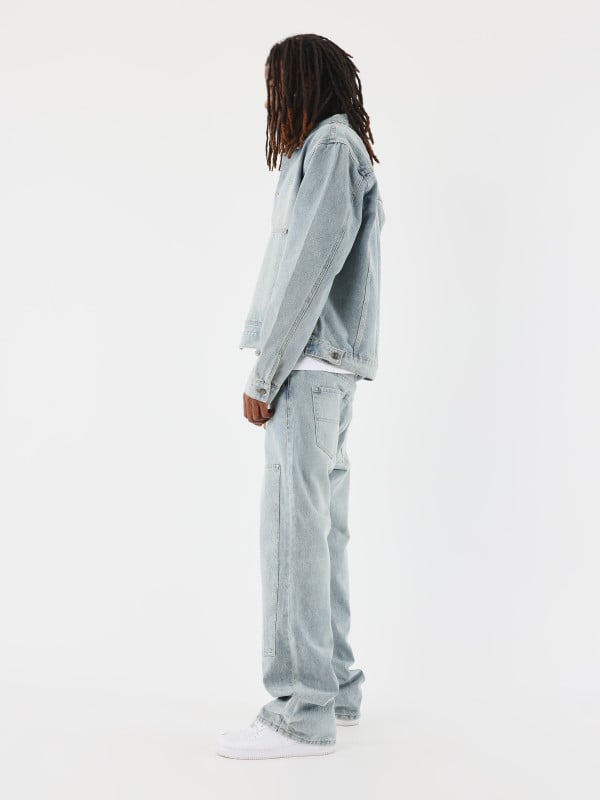 Project X Paris Jeans Ample à Détails Charpentier