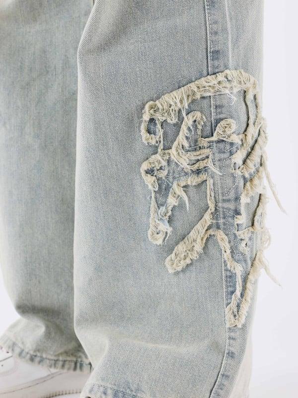 Project X Paris Jeans Ample Délavé